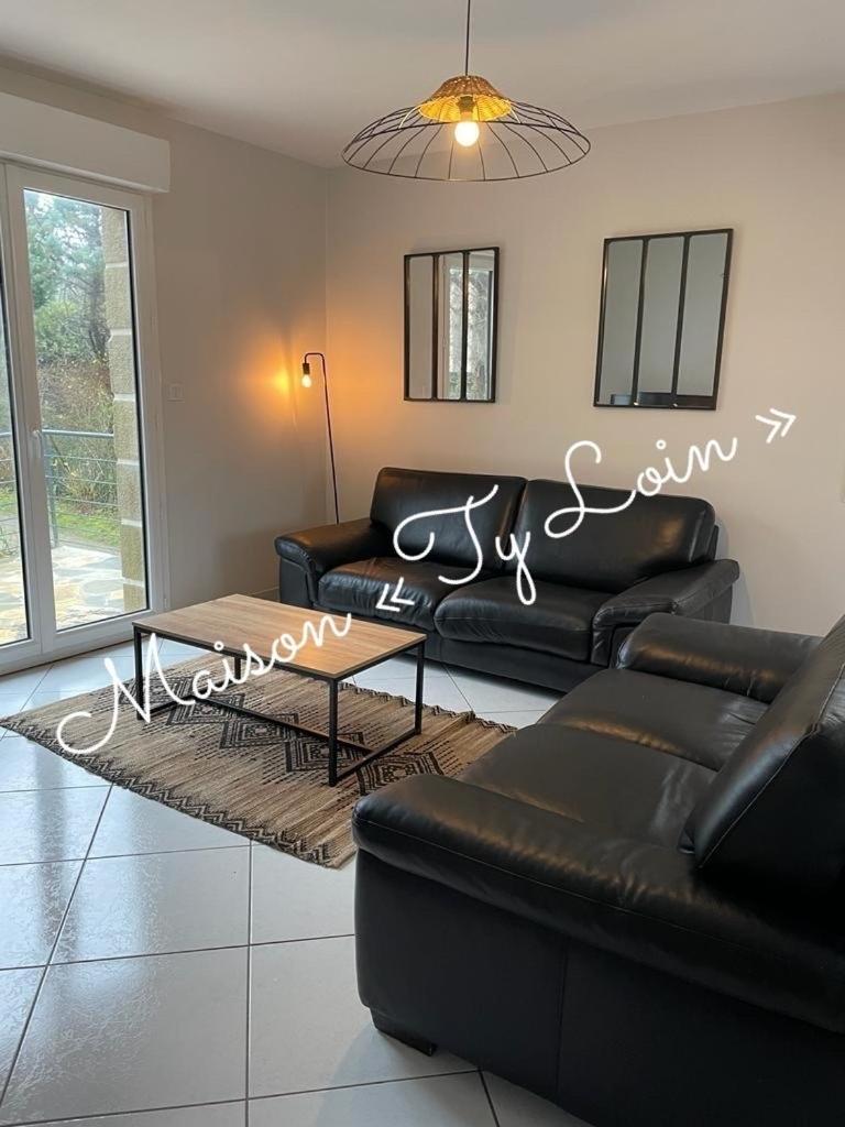 Villa Ty Loin Vue Mer 8 Personnes Logonna-Daoulas ภายนอก รูปภาพ