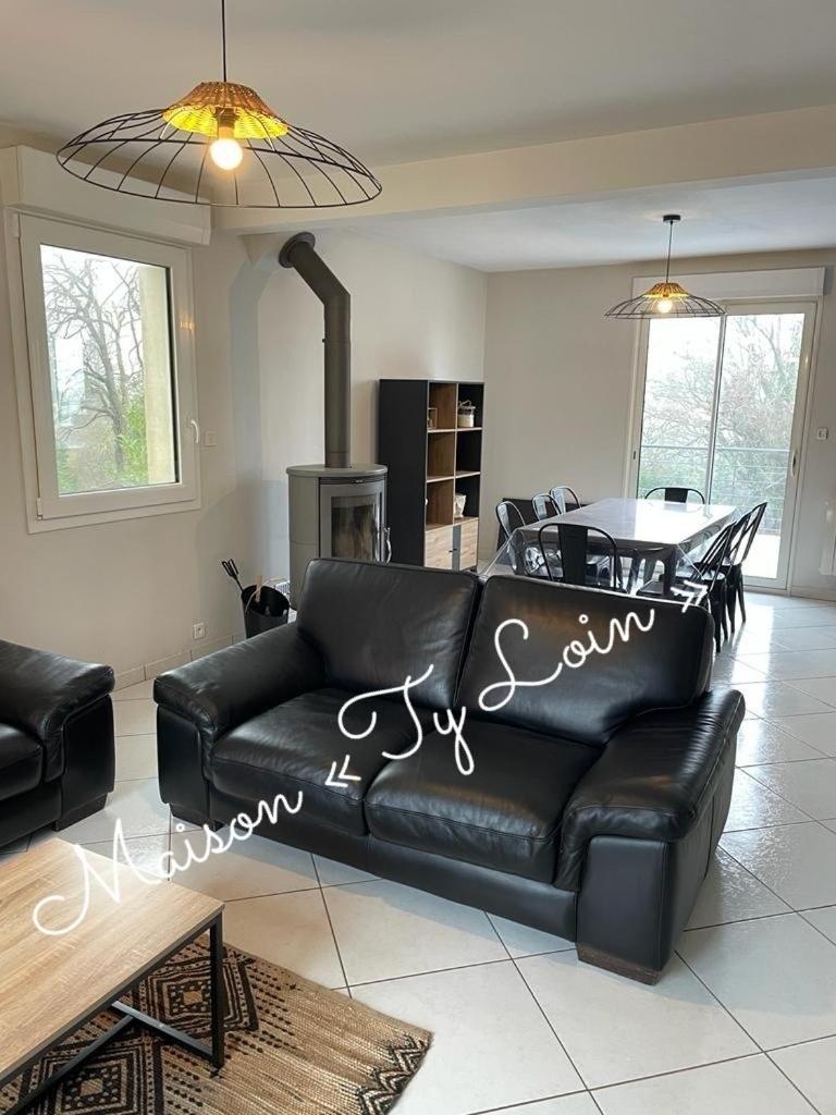 Villa Ty Loin Vue Mer 8 Personnes Logonna-Daoulas ภายนอก รูปภาพ